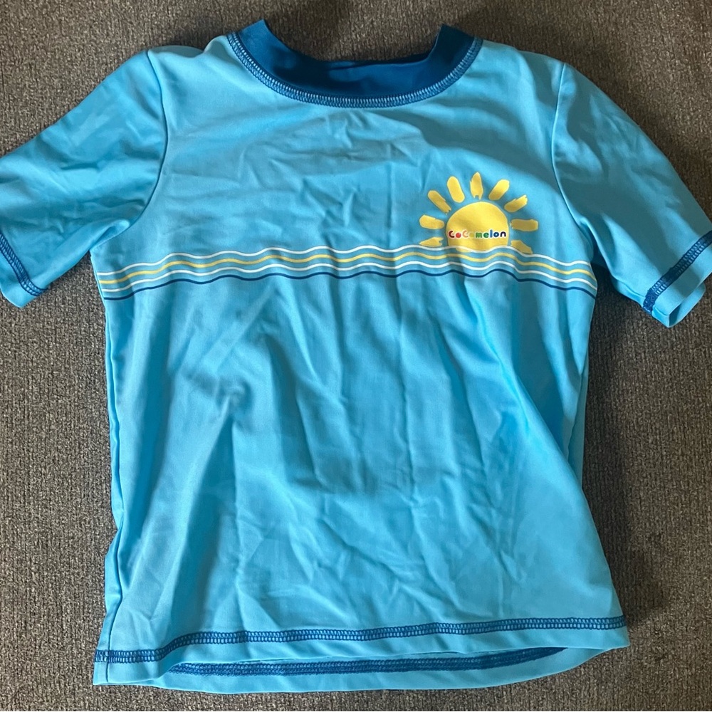 Cocomelon Kids Blue Swim Shirt